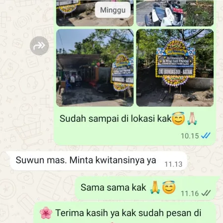 Pengiriman Papan Bunga Duka Cilenggang