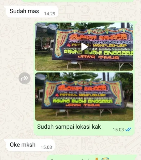 Pengiriman Papan Bunga Cilenggang