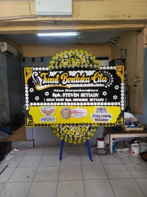 Papan Bunga di Cilenggang